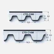 Conti Synchrochain Carbon tandrem CTD C8M C14M